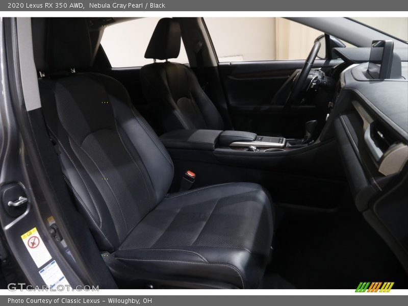 Nebula Gray Pearl / Black 2020 Lexus RX 350 AWD
