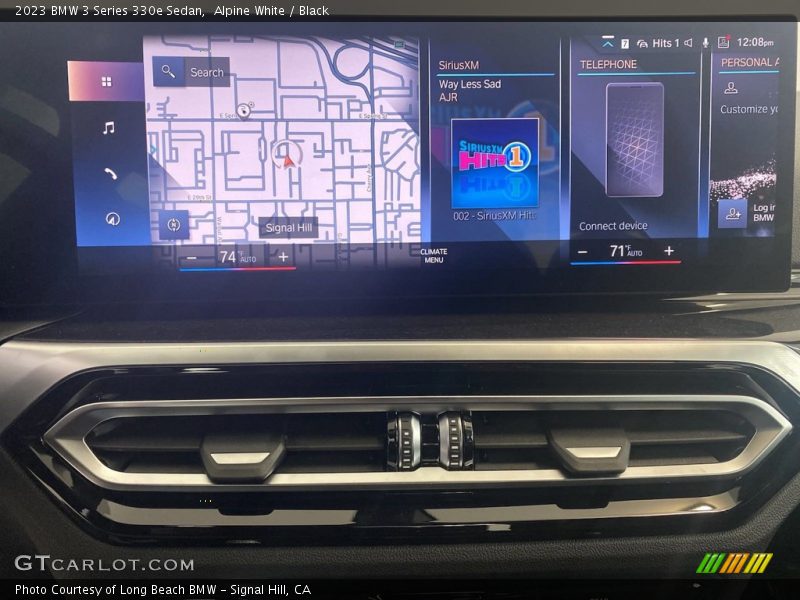 Navigation of 2023 3 Series 330e Sedan
