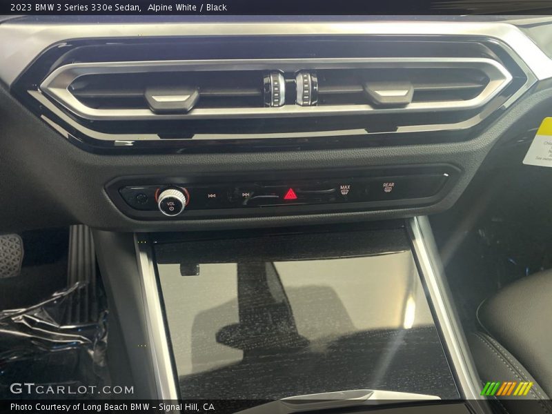 Alpine White / Black 2023 BMW 3 Series 330e Sedan