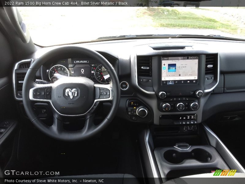Billet Silver Metallic / Black 2022 Ram 1500 Big Horn Crew Cab 4x4