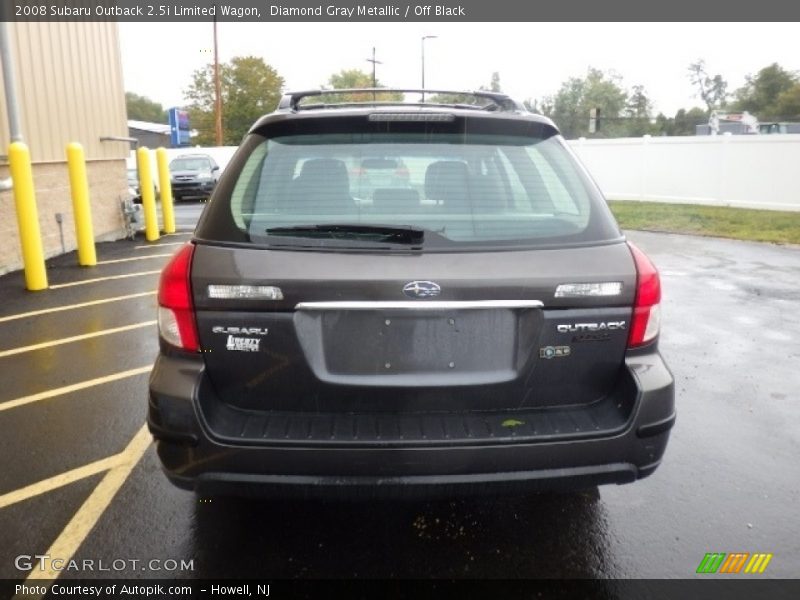 Diamond Gray Metallic / Off Black 2008 Subaru Outback 2.5i Limited Wagon
