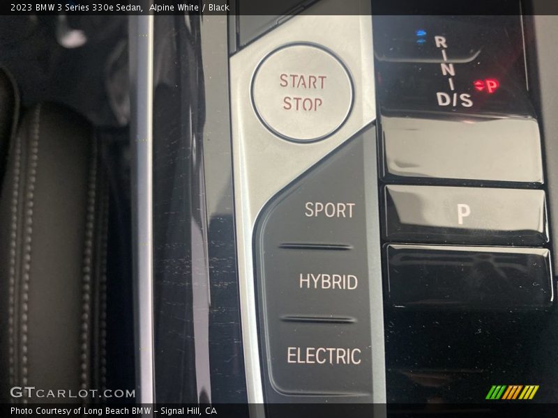 Alpine White / Black 2023 BMW 3 Series 330e Sedan
