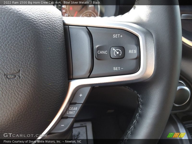 Billet Silver Metallic / Black 2022 Ram 1500 Big Horn Crew Cab 4x4