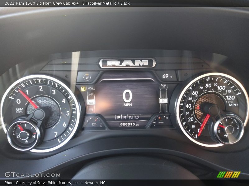 Billet Silver Metallic / Black 2022 Ram 1500 Big Horn Crew Cab 4x4