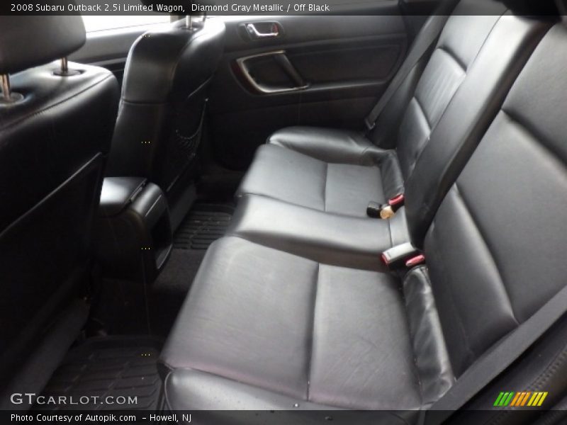 Diamond Gray Metallic / Off Black 2008 Subaru Outback 2.5i Limited Wagon