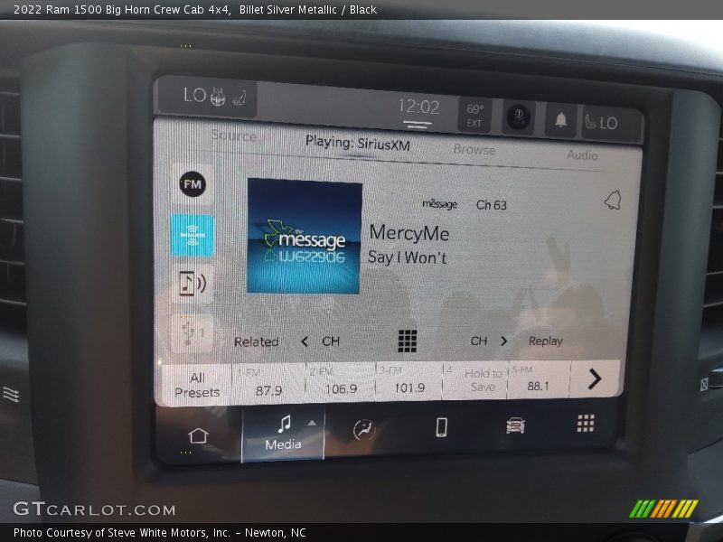 Billet Silver Metallic / Black 2022 Ram 1500 Big Horn Crew Cab 4x4
