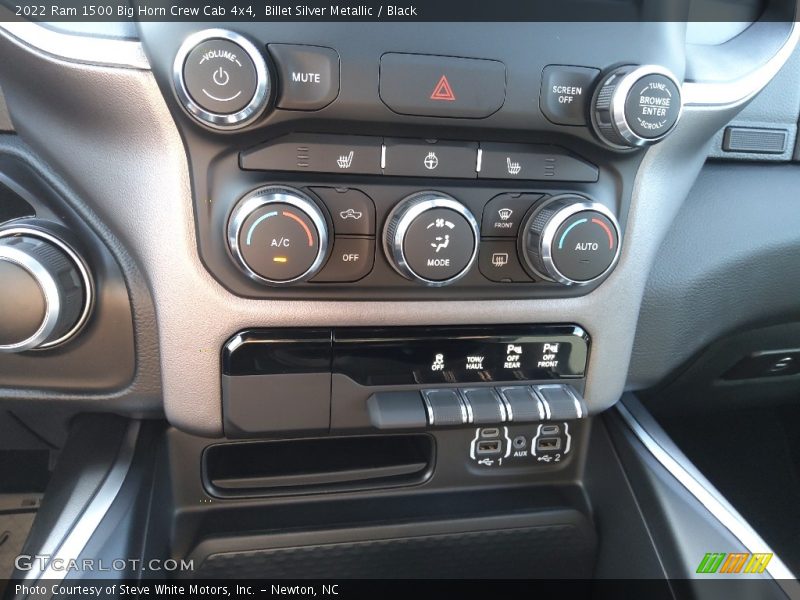 Billet Silver Metallic / Black 2022 Ram 1500 Big Horn Crew Cab 4x4