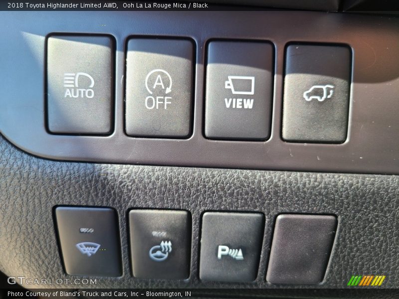 Ooh La La Rouge Mica / Black 2018 Toyota Highlander Limited AWD