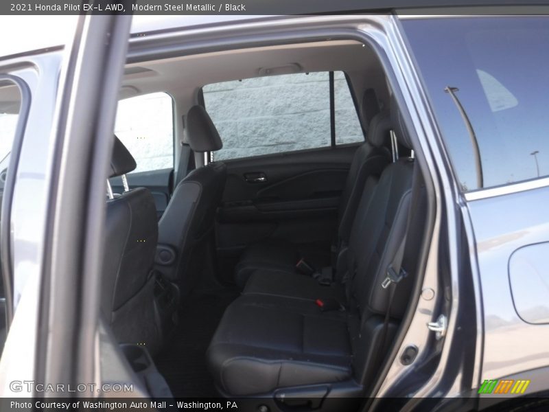 Modern Steel Metallic / Black 2021 Honda Pilot EX-L AWD