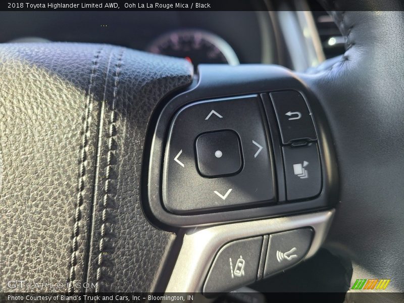 Ooh La La Rouge Mica / Black 2018 Toyota Highlander Limited AWD