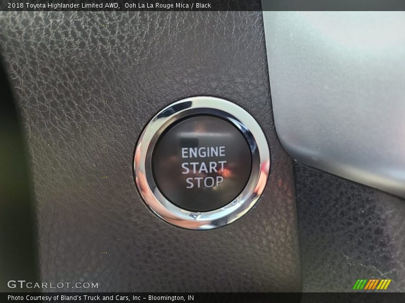 Ooh La La Rouge Mica / Black 2018 Toyota Highlander Limited AWD