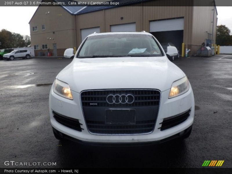 Calla White / Cardamom Beige 2007 Audi Q7 3.6 Premium quattro