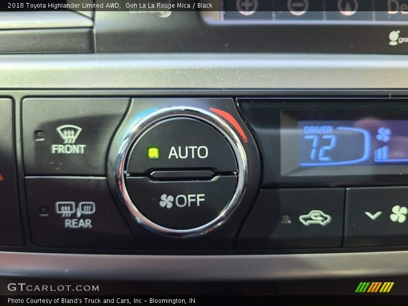 Ooh La La Rouge Mica / Black 2018 Toyota Highlander Limited AWD