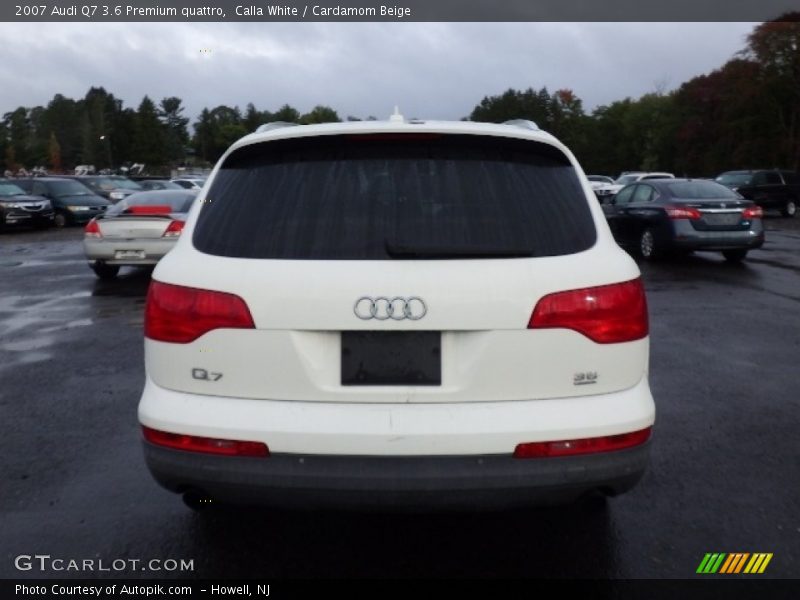 Calla White / Cardamom Beige 2007 Audi Q7 3.6 Premium quattro
