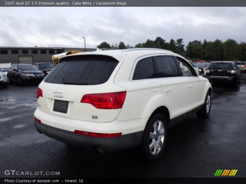 Calla White / Cardamom Beige 2007 Audi Q7 3.6 Premium quattro