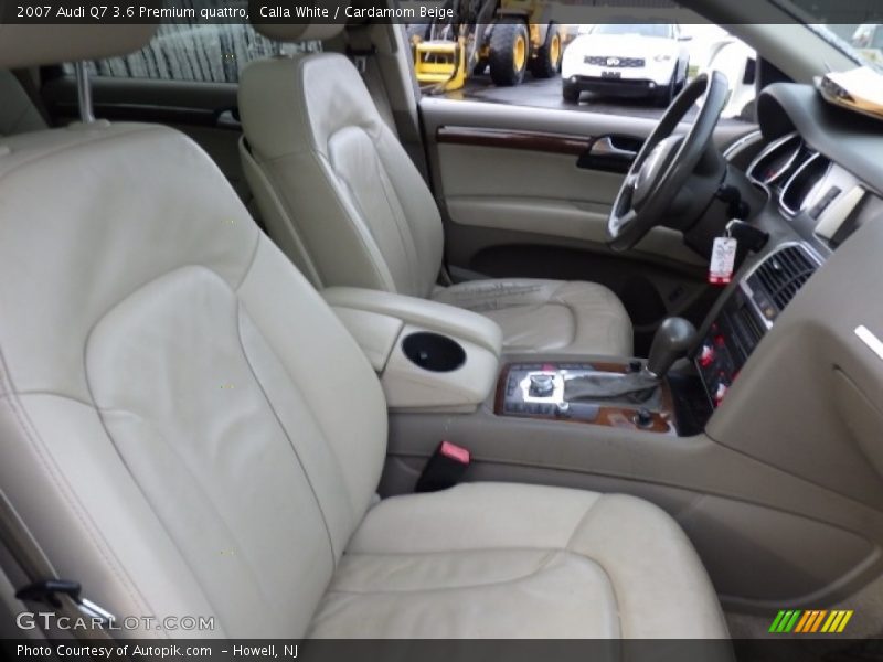 Calla White / Cardamom Beige 2007 Audi Q7 3.6 Premium quattro