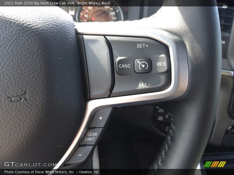 Bright White / Black 2022 Ram 1500 Big Horn Crew Cab 4x4