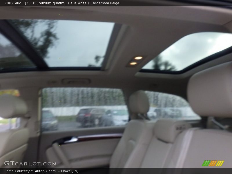 Calla White / Cardamom Beige 2007 Audi Q7 3.6 Premium quattro