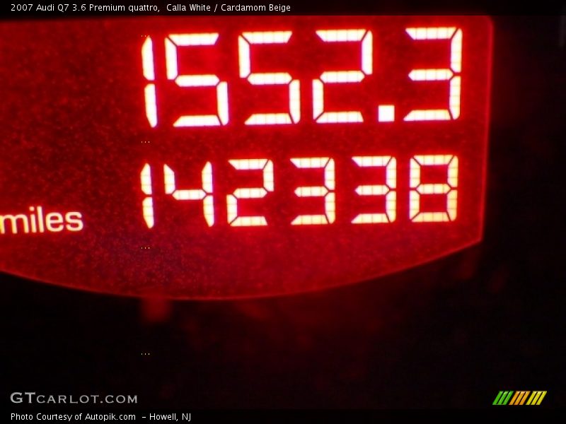 Calla White / Cardamom Beige 2007 Audi Q7 3.6 Premium quattro