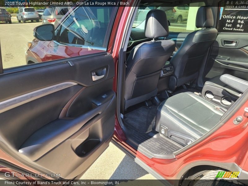 Ooh La La Rouge Mica / Black 2018 Toyota Highlander Limited AWD