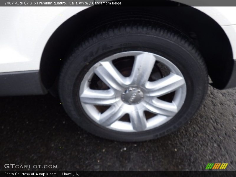 Calla White / Cardamom Beige 2007 Audi Q7 3.6 Premium quattro