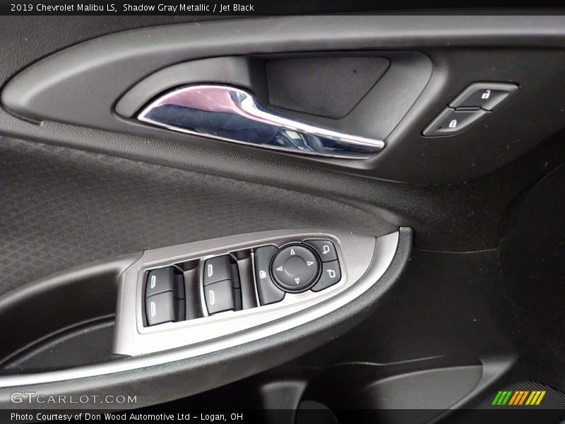 Shadow Gray Metallic / Jet Black 2019 Chevrolet Malibu LS