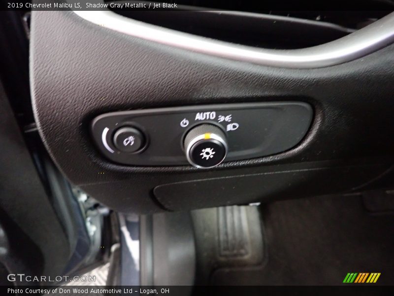 Shadow Gray Metallic / Jet Black 2019 Chevrolet Malibu LS