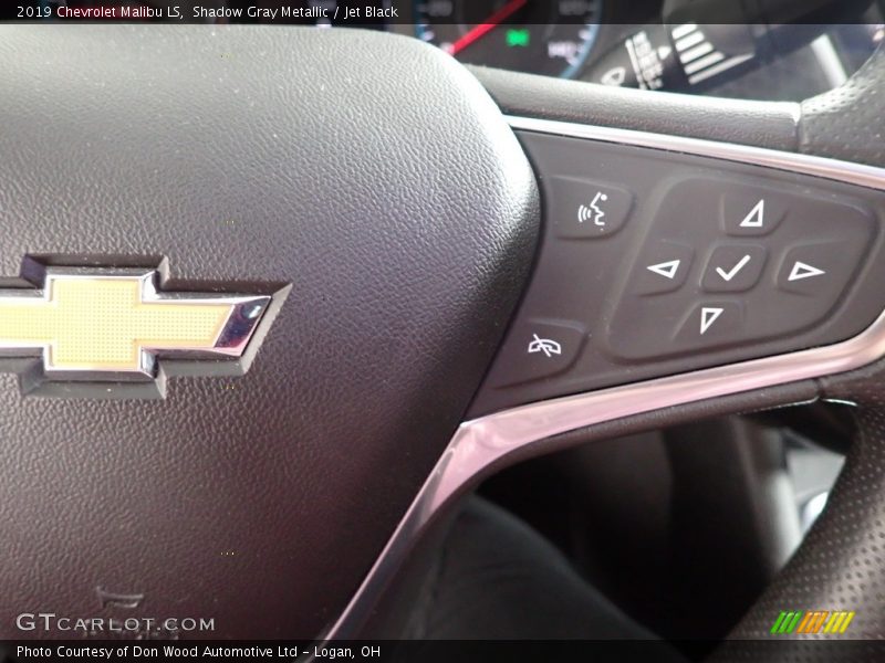 Shadow Gray Metallic / Jet Black 2019 Chevrolet Malibu LS