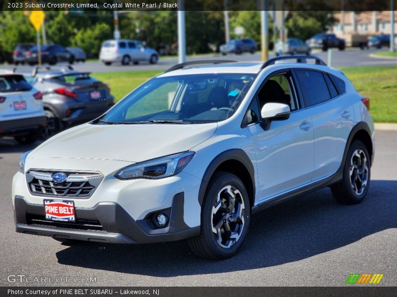 Crystal White Pearl / Black 2023 Subaru Crosstrek Limited