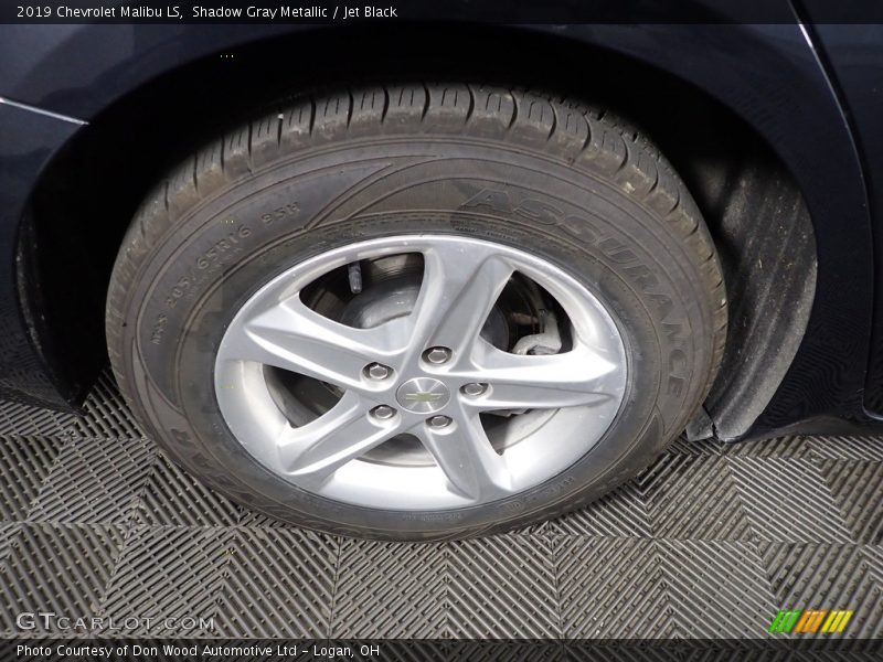 Shadow Gray Metallic / Jet Black 2019 Chevrolet Malibu LS