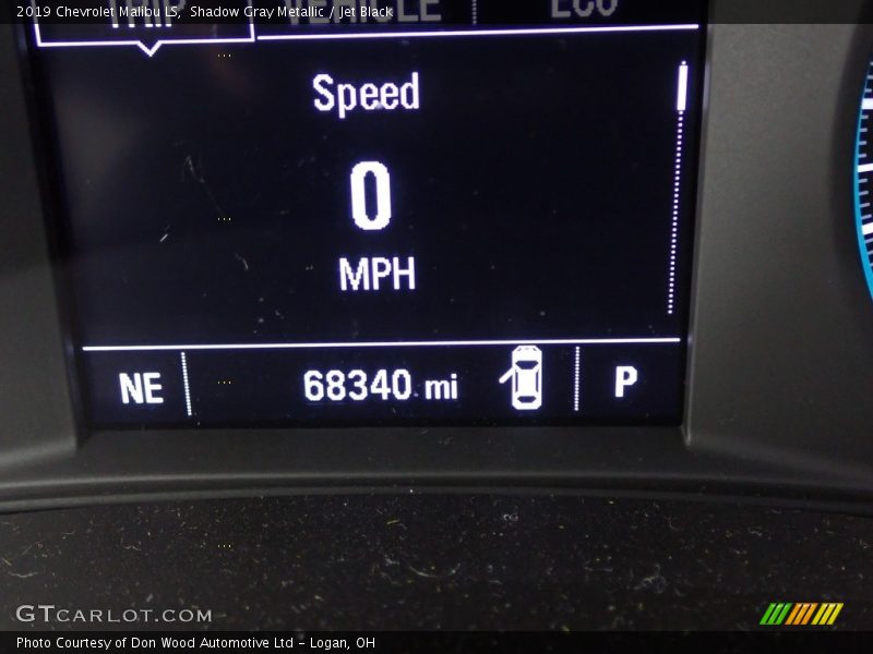 Shadow Gray Metallic / Jet Black 2019 Chevrolet Malibu LS