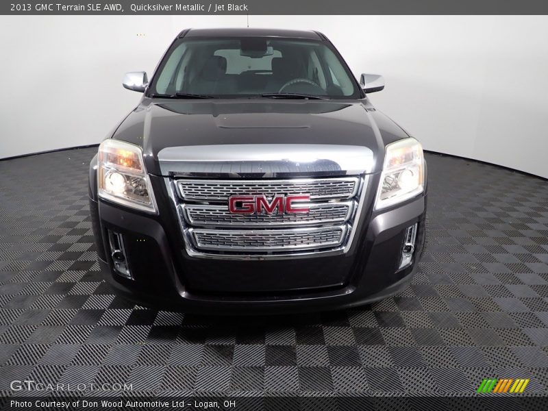 Quicksilver Metallic / Jet Black 2013 GMC Terrain SLE AWD