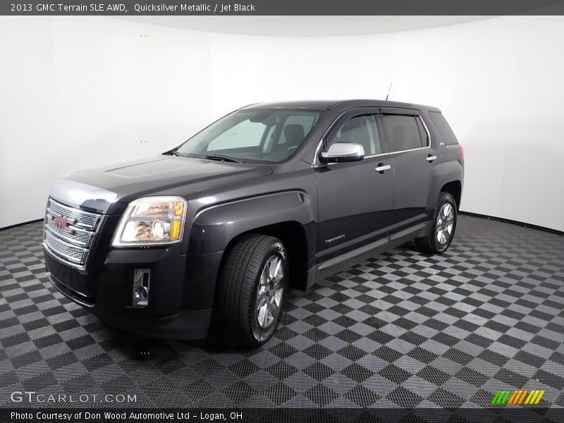 Quicksilver Metallic / Jet Black 2013 GMC Terrain SLE AWD