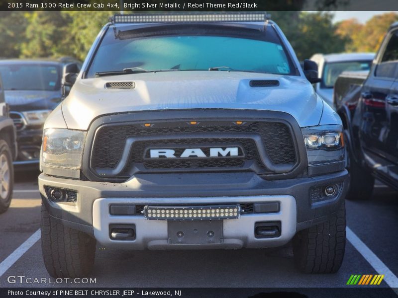 2015 1500 Rebel Crew Cab 4x4 Bright Silver Metallic