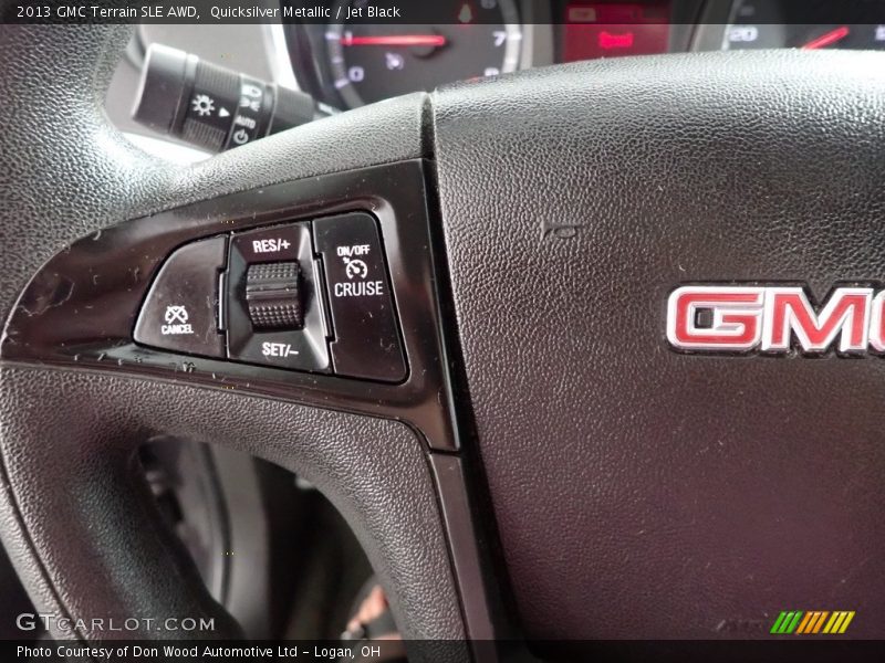 Quicksilver Metallic / Jet Black 2013 GMC Terrain SLE AWD