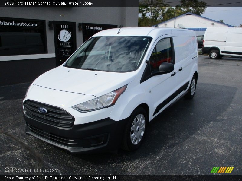 White / Ebony 2019 Ford Transit Connect XL Van