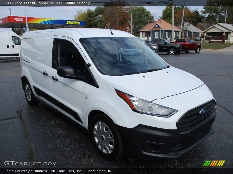 White / Ebony 2019 Ford Transit Connect XL Van