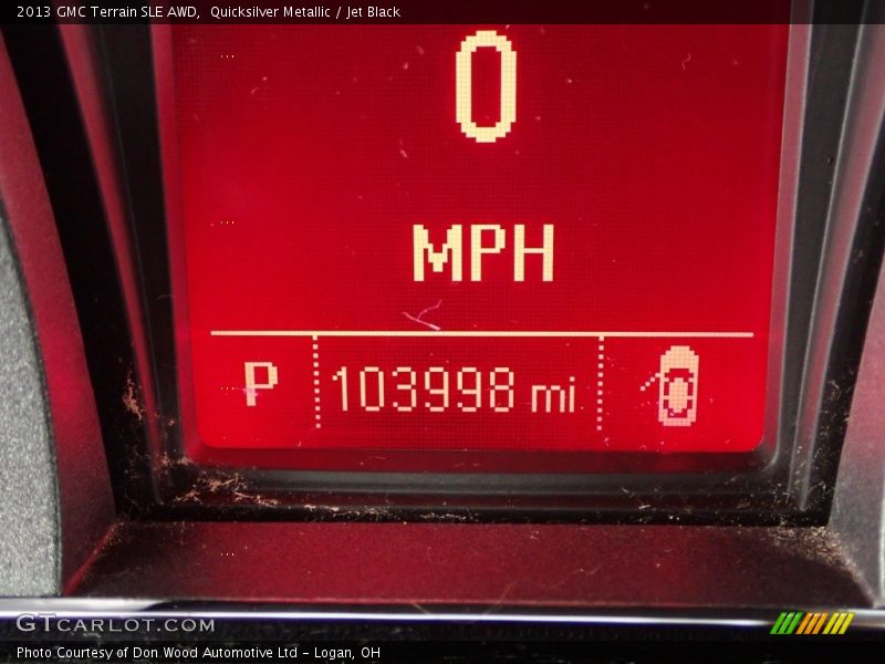 Quicksilver Metallic / Jet Black 2013 GMC Terrain SLE AWD