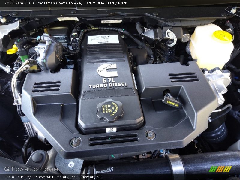 Patriot Blue Pearl / Black 2022 Ram 2500 Tradesman Crew Cab 4x4
