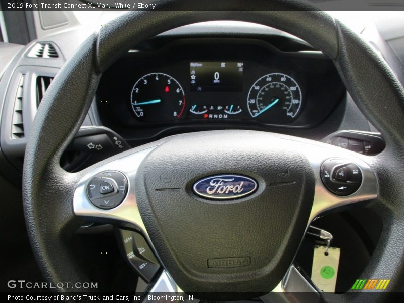 White / Ebony 2019 Ford Transit Connect XL Van