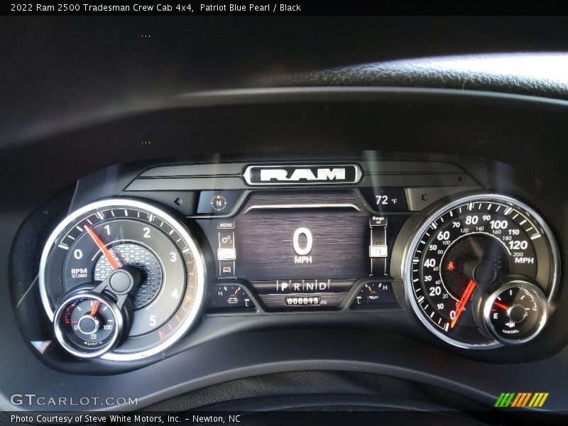 Patriot Blue Pearl / Black 2022 Ram 2500 Tradesman Crew Cab 4x4