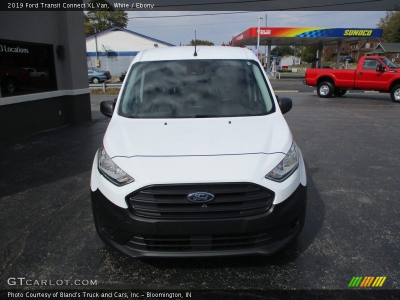 White / Ebony 2019 Ford Transit Connect XL Van