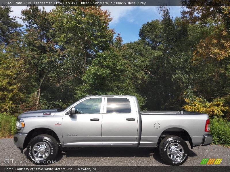 Billet Silver Metallic / Black/Diesel Gray 2022 Ram 2500 Tradesman Crew Cab 4x4