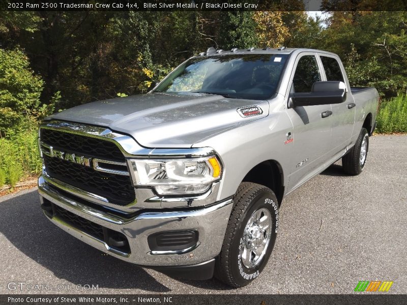 Billet Silver Metallic / Black/Diesel Gray 2022 Ram 2500 Tradesman Crew Cab 4x4