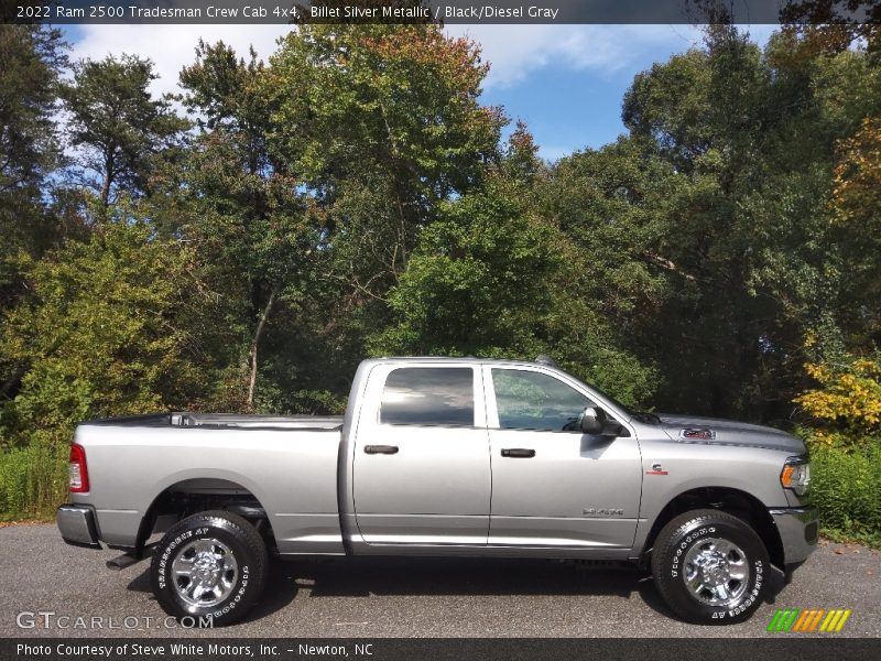 Billet Silver Metallic / Black/Diesel Gray 2022 Ram 2500 Tradesman Crew Cab 4x4