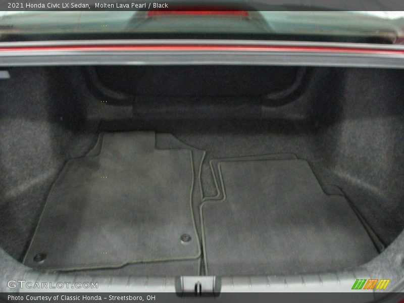 Molten Lava Pearl / Black 2021 Honda Civic LX Sedan