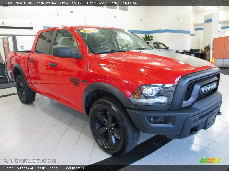 Flame Red / Black/Diesel Gray 2020 Ram 1500 Classic Warlock Crew Cab 4x4