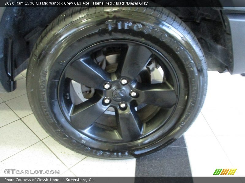 Flame Red / Black/Diesel Gray 2020 Ram 1500 Classic Warlock Crew Cab 4x4