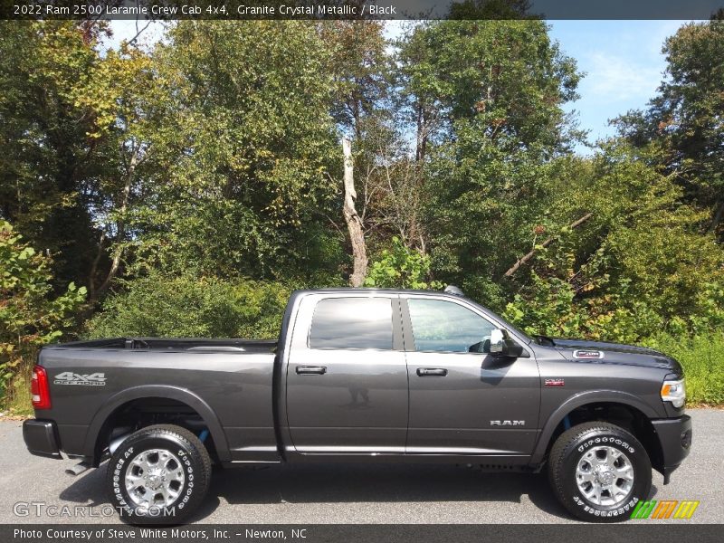 Granite Crystal Metallic / Black 2022 Ram 2500 Laramie Crew Cab 4x4