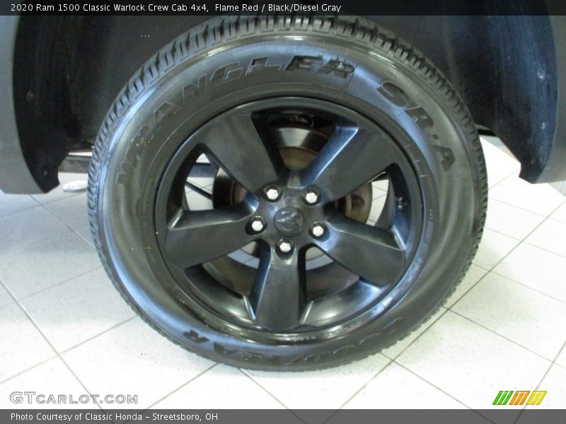 Flame Red / Black/Diesel Gray 2020 Ram 1500 Classic Warlock Crew Cab 4x4